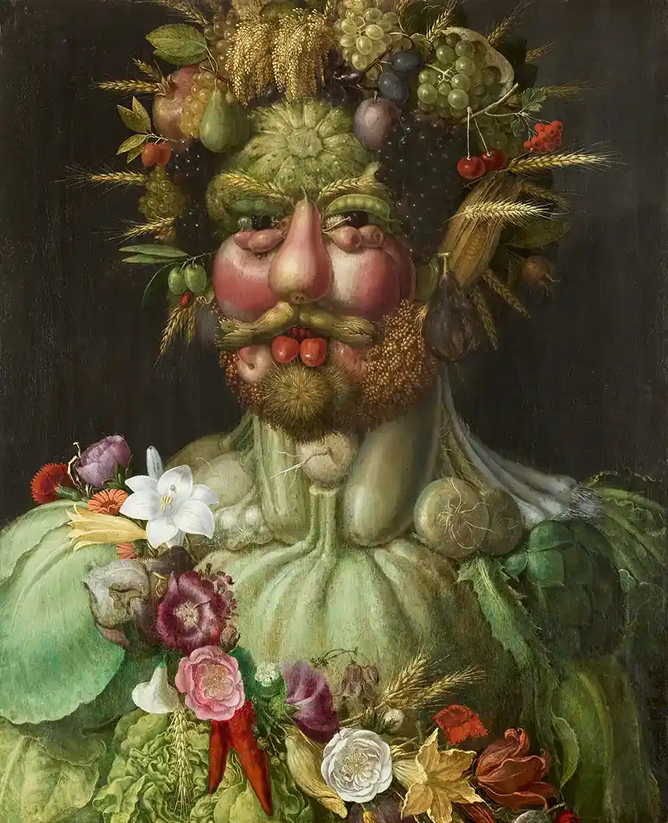Rudolf II of Habsburg as Vertumnus